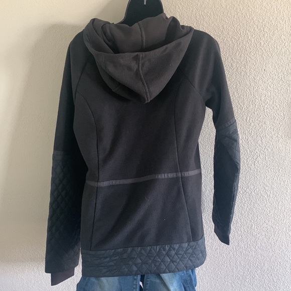 C9 By Champion Women's Charcoal Gray Hybrid Quilted Hooded Warm Jacket size M - Picture 3 of 10